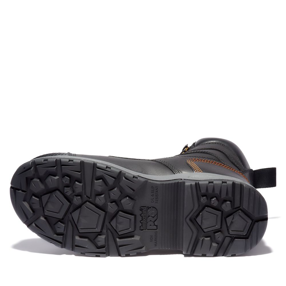 Botas de Trabajo Timberland Hombre Pro® Endurance Hd 8\" Comp Toe Negras - Chile FDE-906178